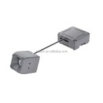 Sistema de Cámara para Drones CADDX ECLIPSE 005SH FPV 576*423 con Material Plástico Resistente para Drones de Carreras FPV RC, Piezas de Bricolaje
